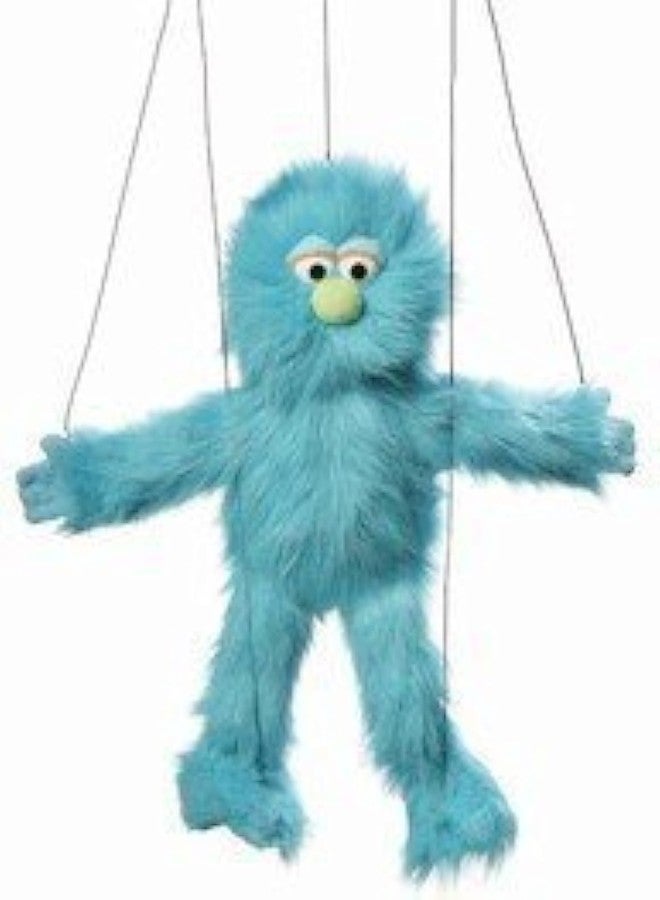 Silly Puppets Blue Monster Marionette String Puppet - Image 1